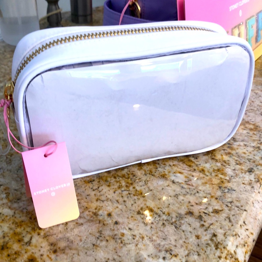 Target Stoney Clover White pouch
